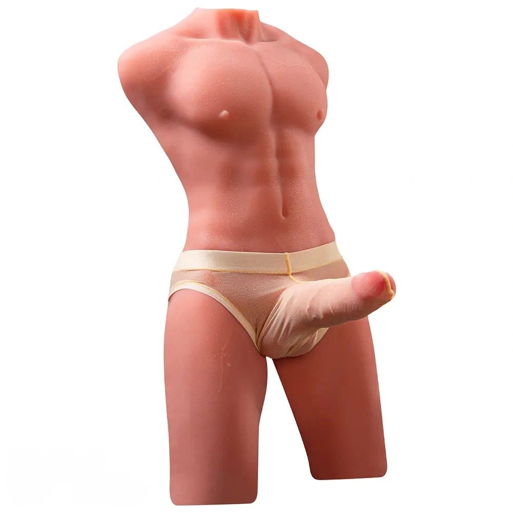 Flesh tone male torso sex doll, photo 12