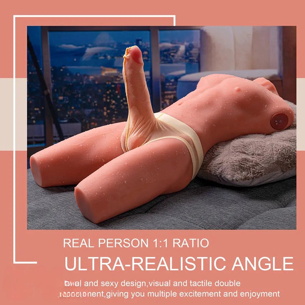 Flesh tone male torso sex doll, photo 4