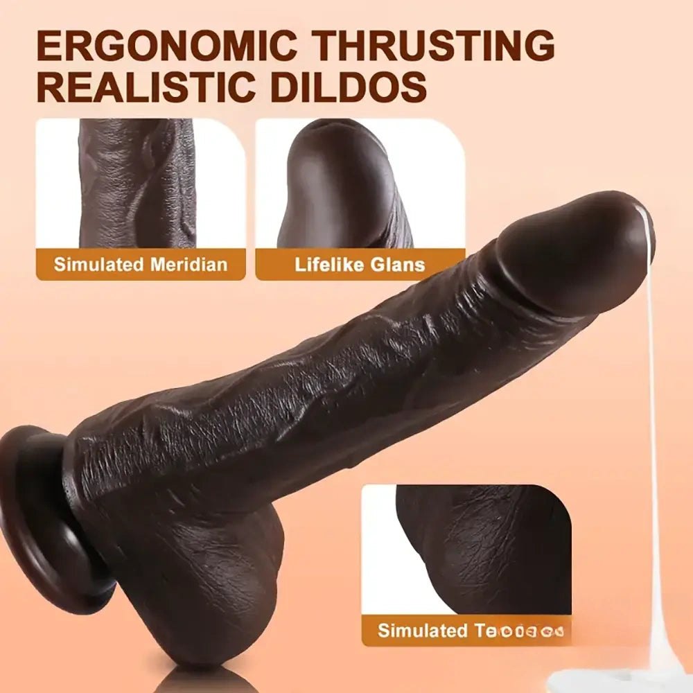 Tone realistic thrusting dildo with remote, photo 10