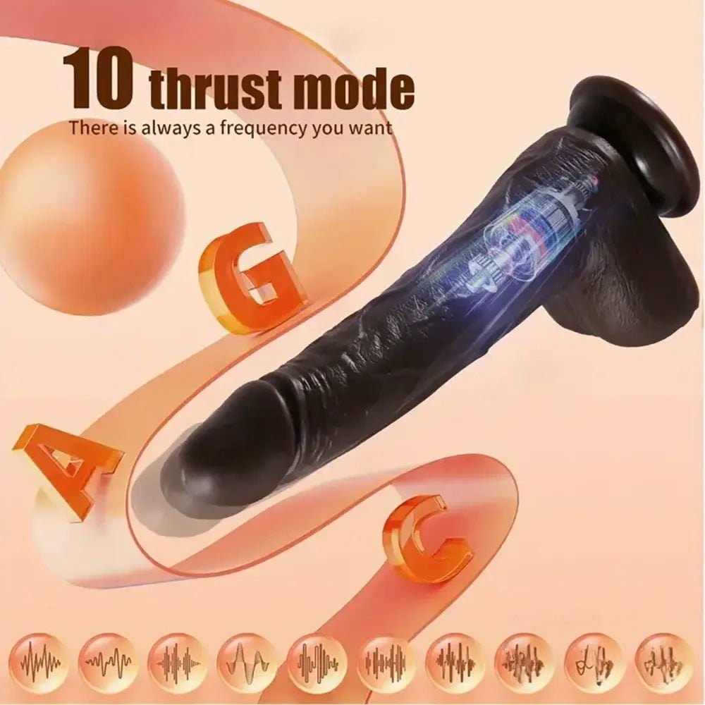 Tone realistic thrusting dildo with remote, photo 4