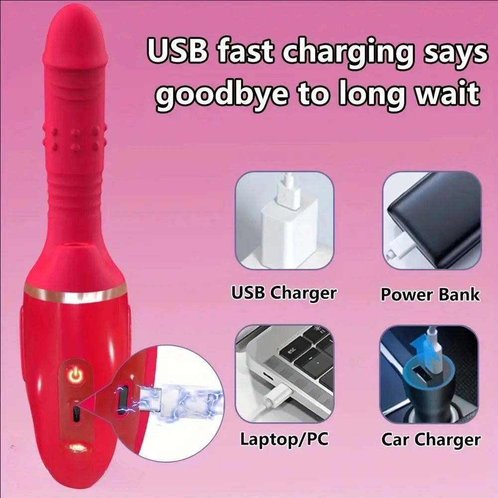 Sex machine with suction mount base, photo 2