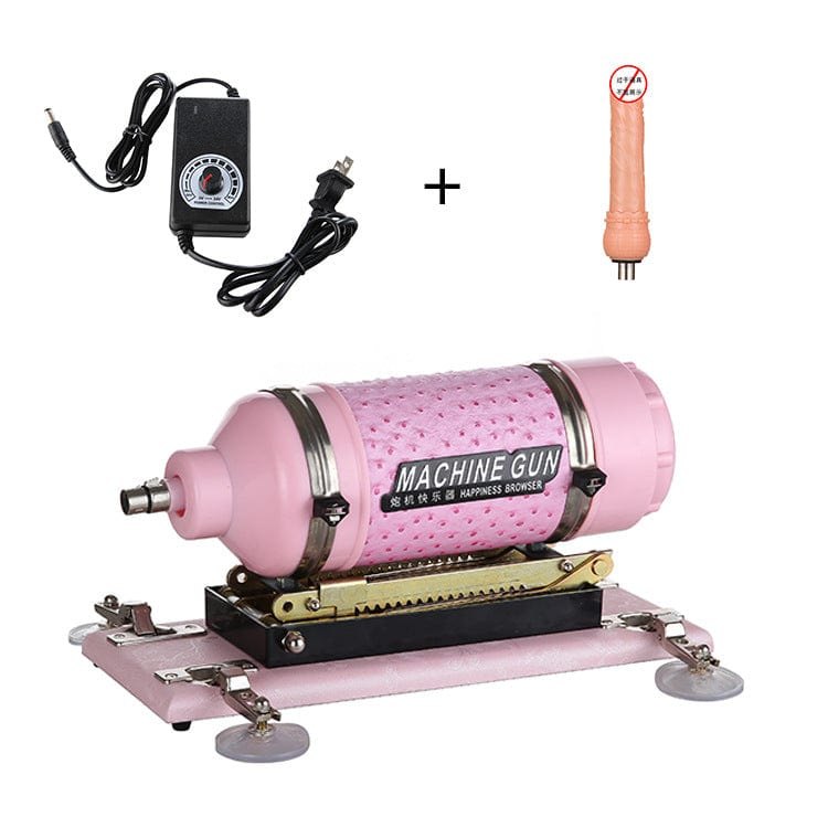Hands-free thrusting sex machine with dildo attachment, photo 8