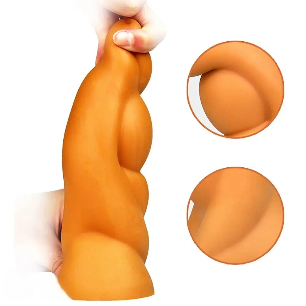Metallic thumb shape anal dilator plug, photo 4