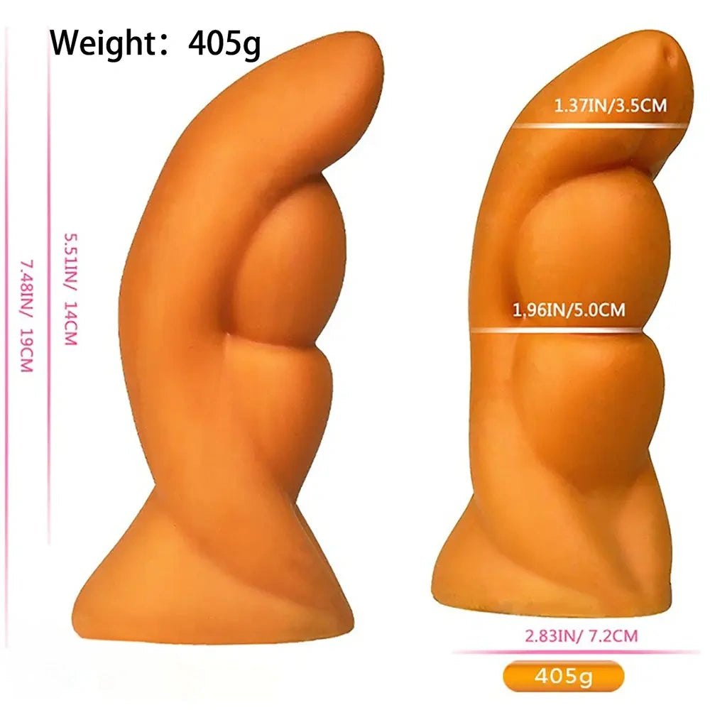 Metallic thumb shape anal dilator plug, photo 6