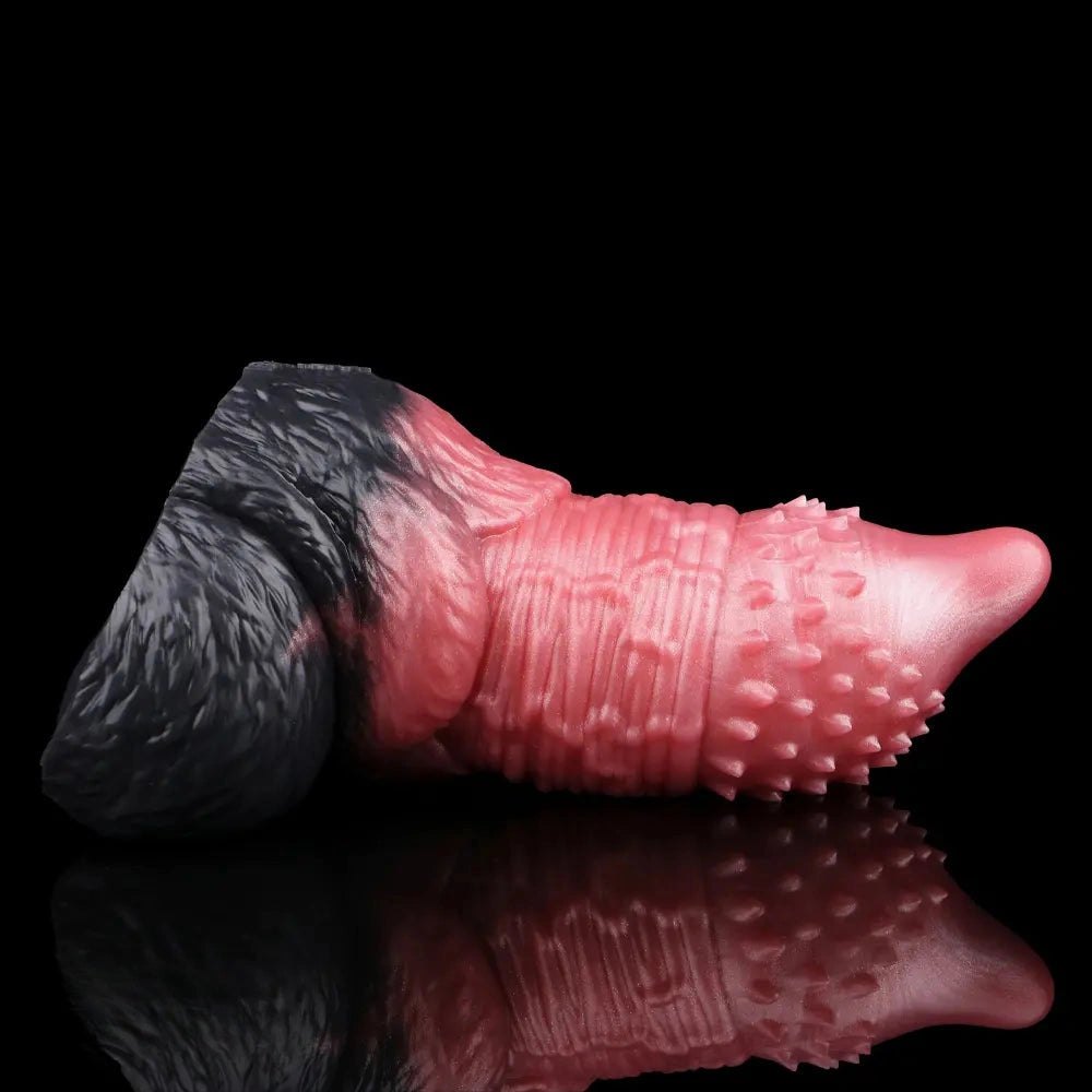Red tiger alien fantasy dildo, photo 10