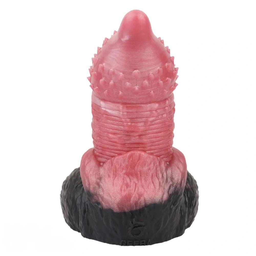 Red tiger alien fantasy dildo, photo 2