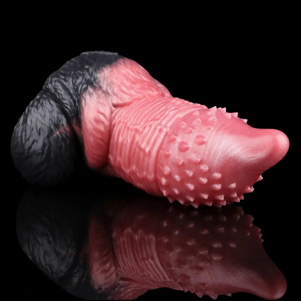 Red tiger alien fantasy dildo, photo 9