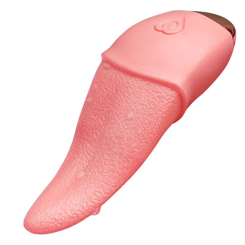 Pink tongue-licking clit vibrator, photo 7