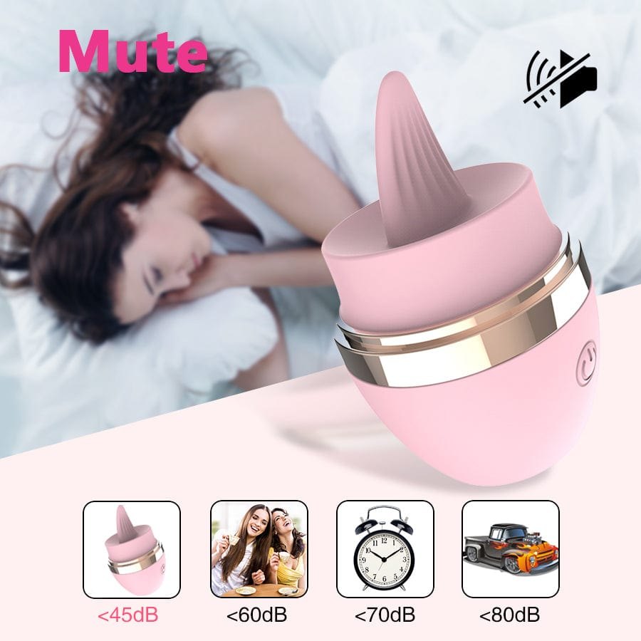 Tongue licking silicone clit vibrator, photo 6