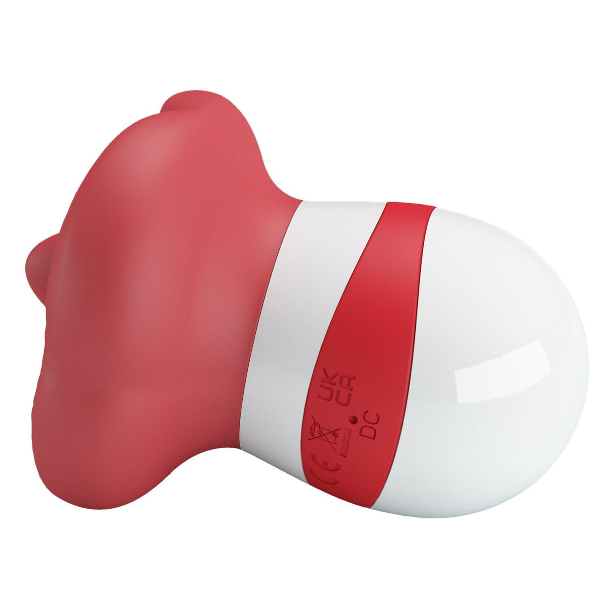 Red tongue licking suction vibrator, photo 3