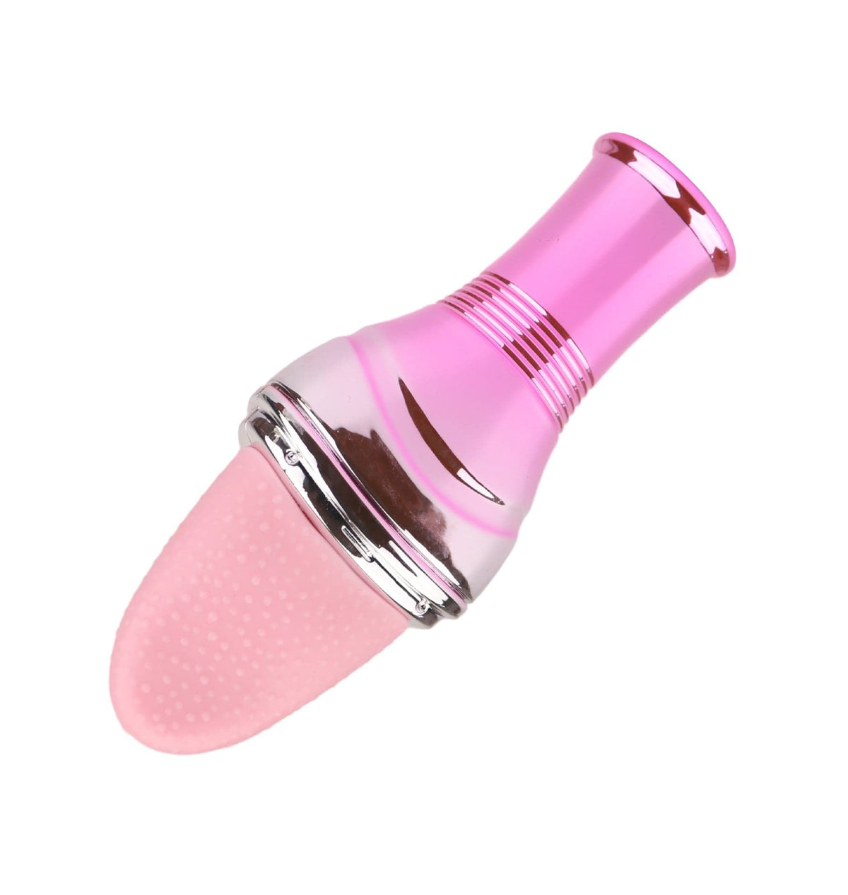 Purple tongue-shaped clit vibrator, photo 1