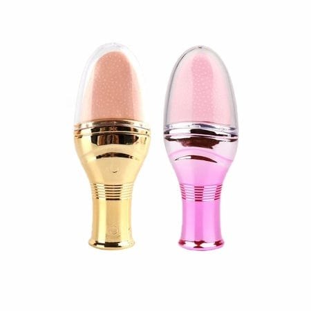 Purple tongue-shaped clit vibrator, photo 2