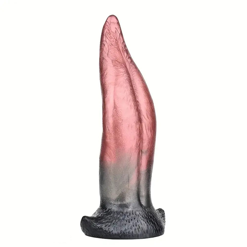 #1 colorful tongue shape silicone anal plug