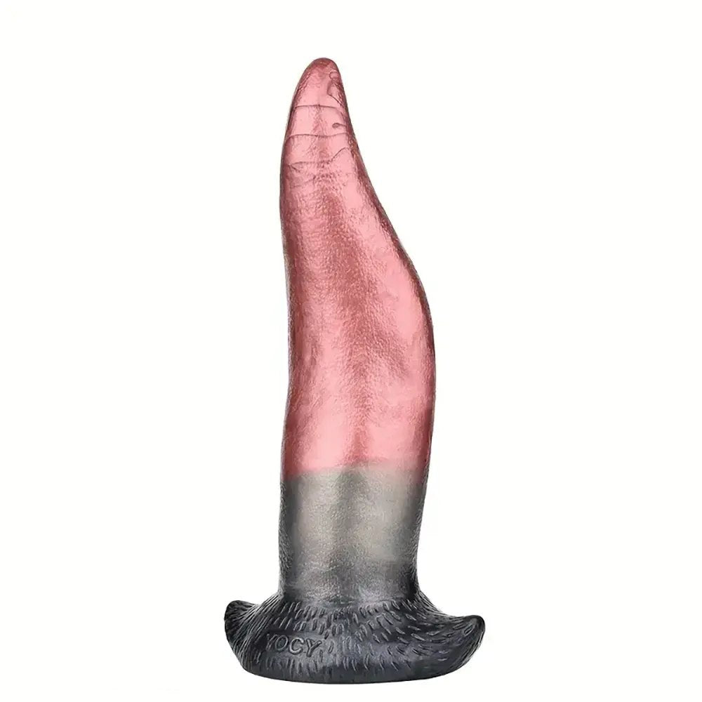 Colorful tongue shape silicone anal plug, photo 13
