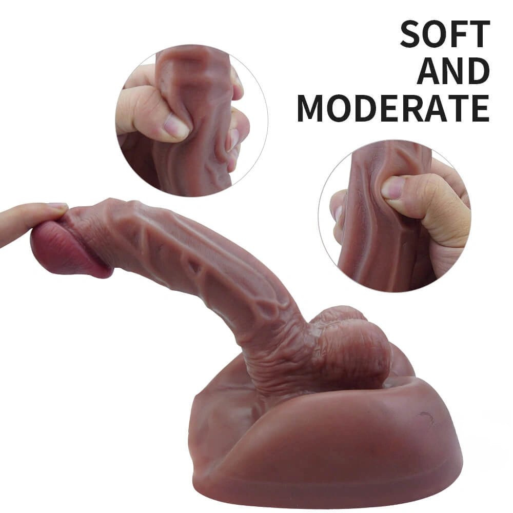 Coffee torso mount realistic dildo, photo 8