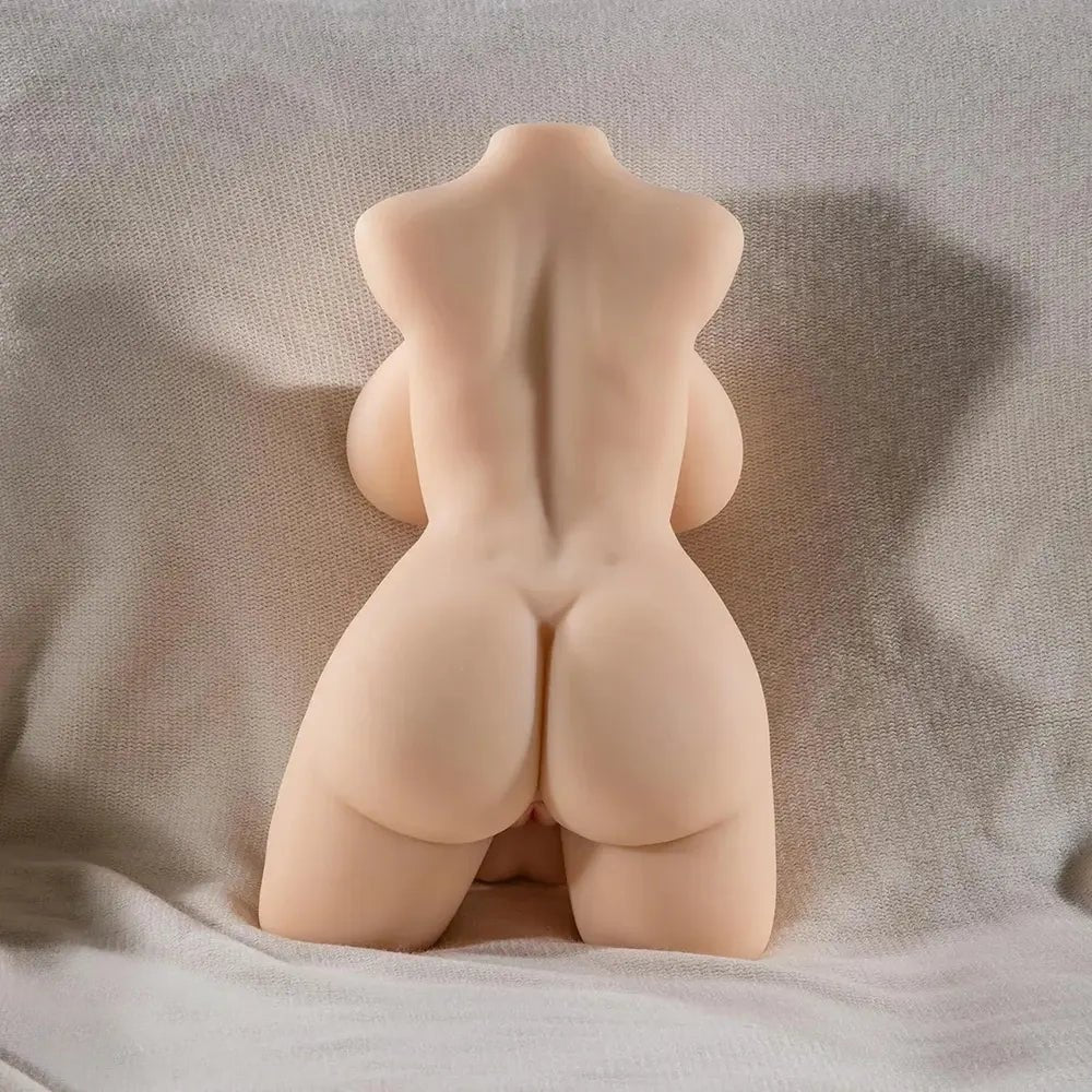 Flesh tone silicone torso sex doll, photo 3