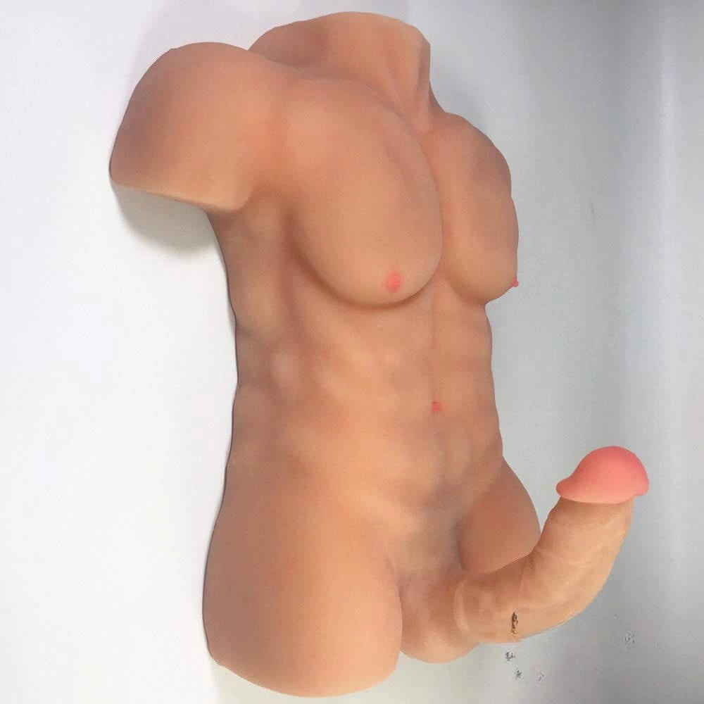 Flesh tpe muscle torso dildo, photo 4