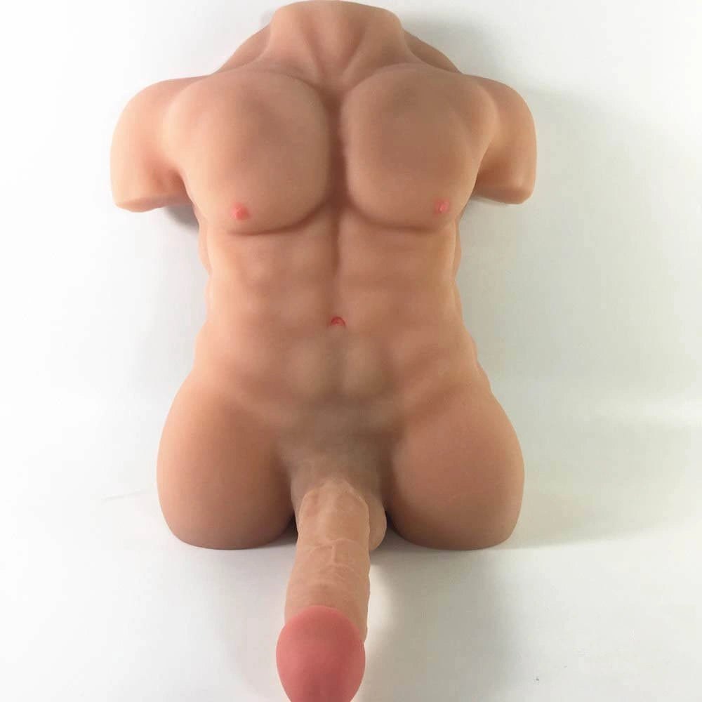 Flesh tpe muscle torso dildo, photo 6