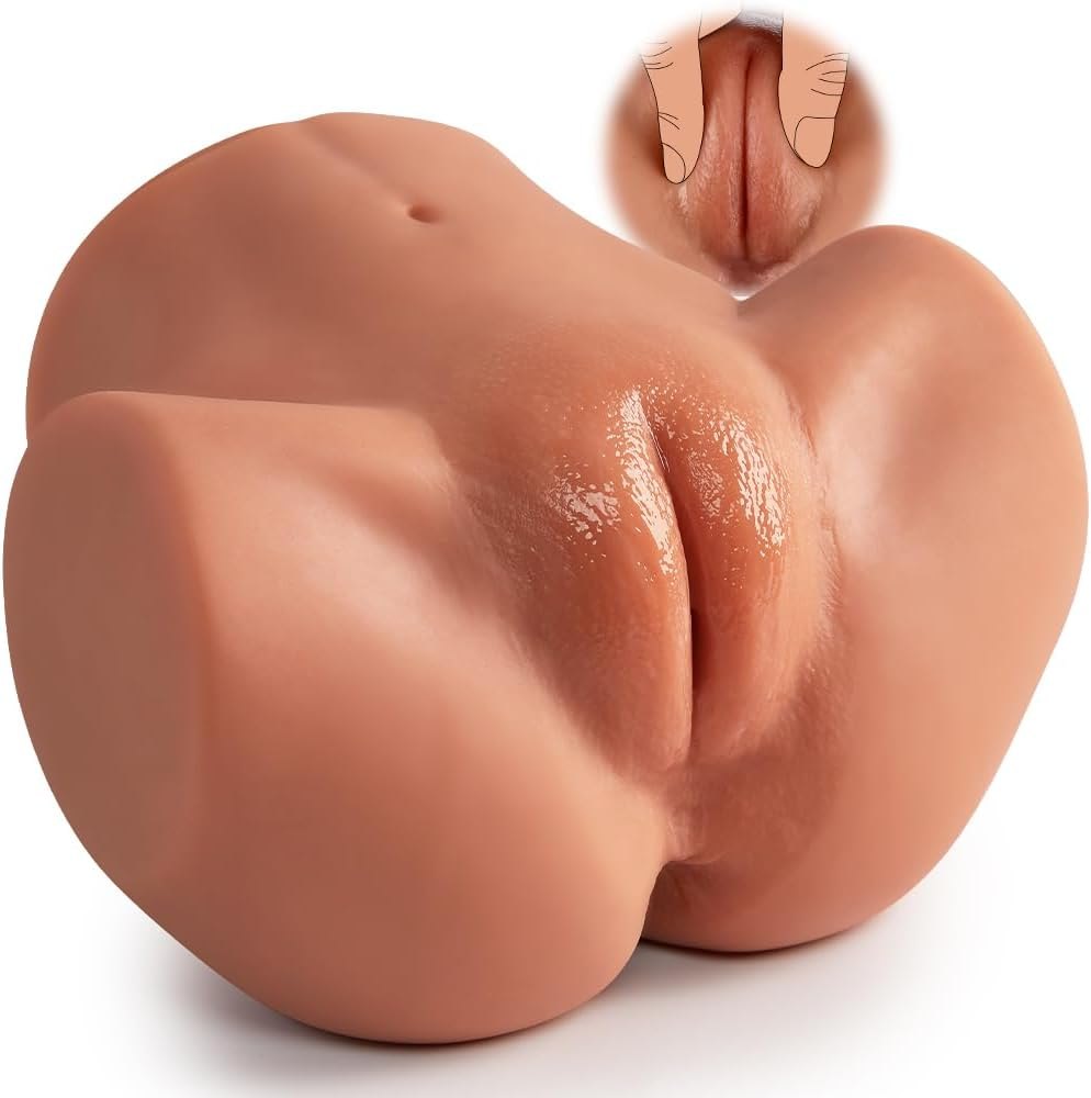 TPE torso sex doll with rounded hips and butt, photo 1