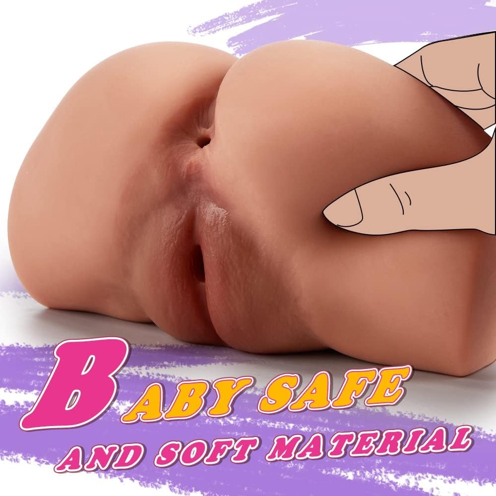 TPE torso sex doll with rounded hips and butt, photo 4