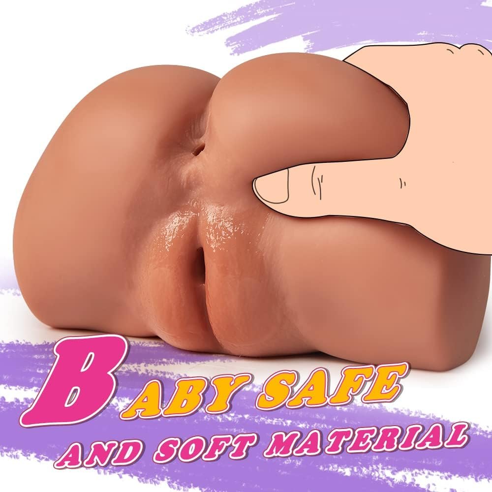 TPE torso sex doll with rounded hips and butt, photo 5