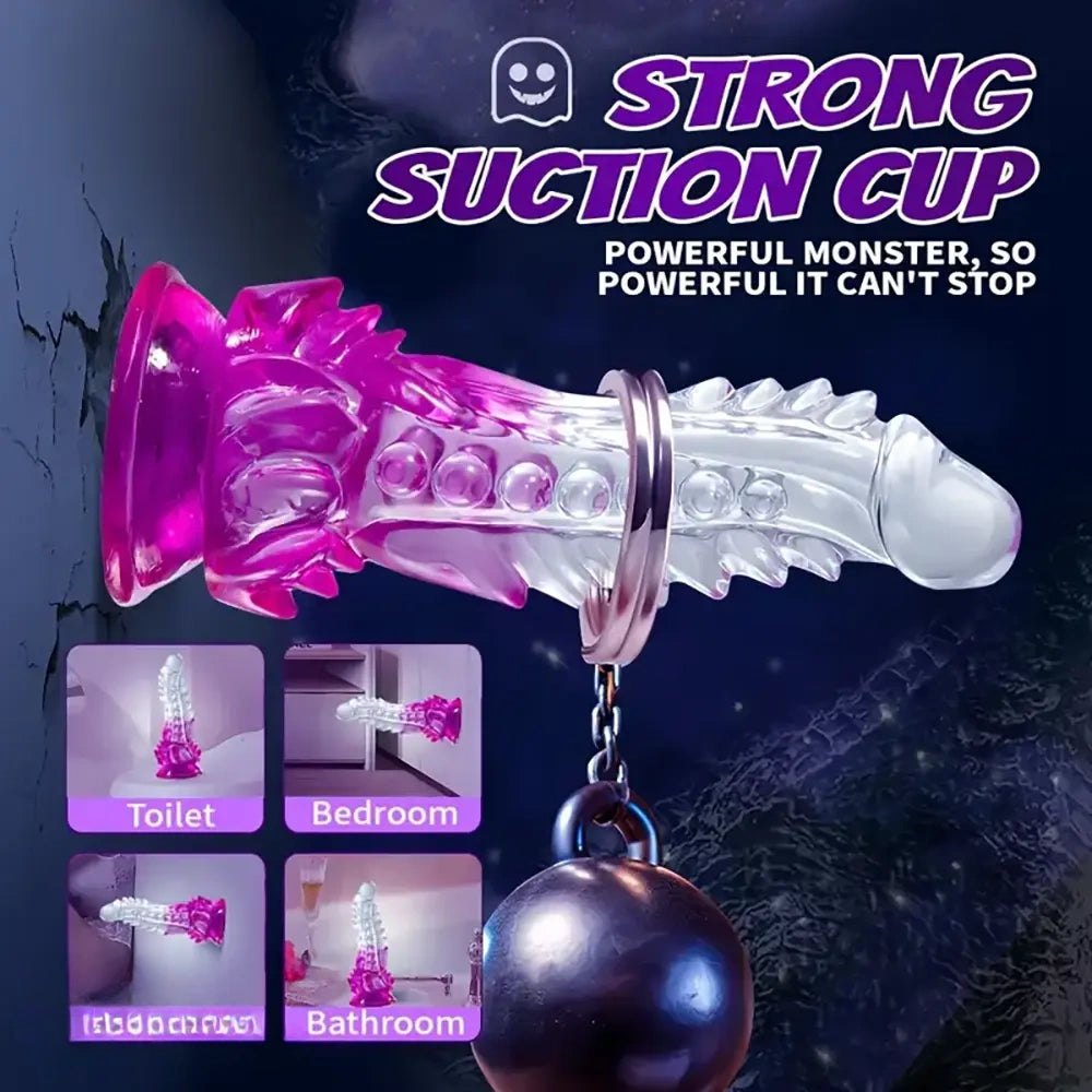 Translucent monster fantasy dildo, photo 7