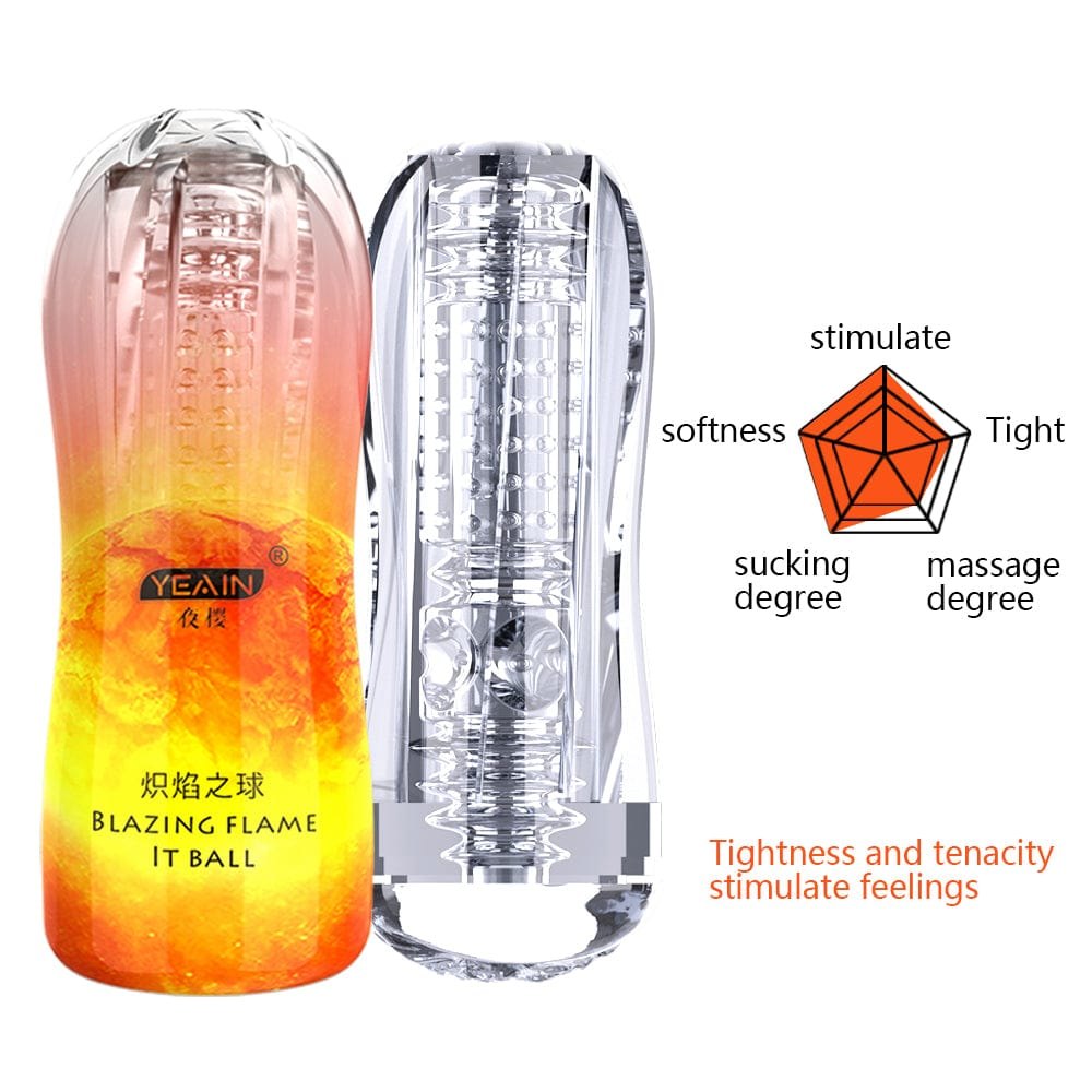 Transparent suction vibrating masturbator, photo 10