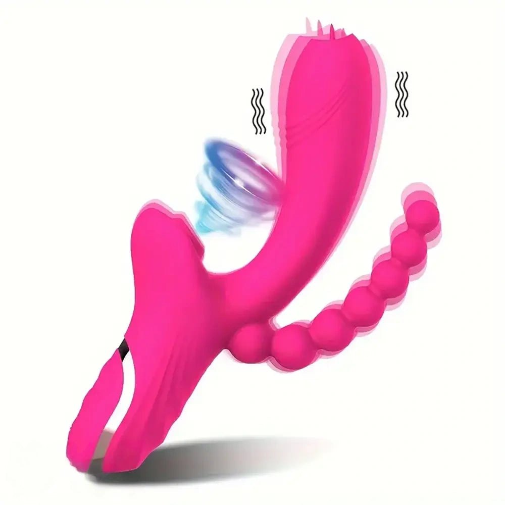 Silicone rabbit vibrator, photo 1
