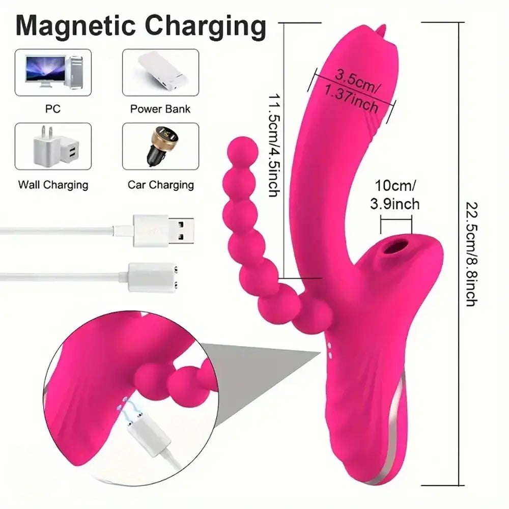 Silicone rabbit vibrator, photo 5