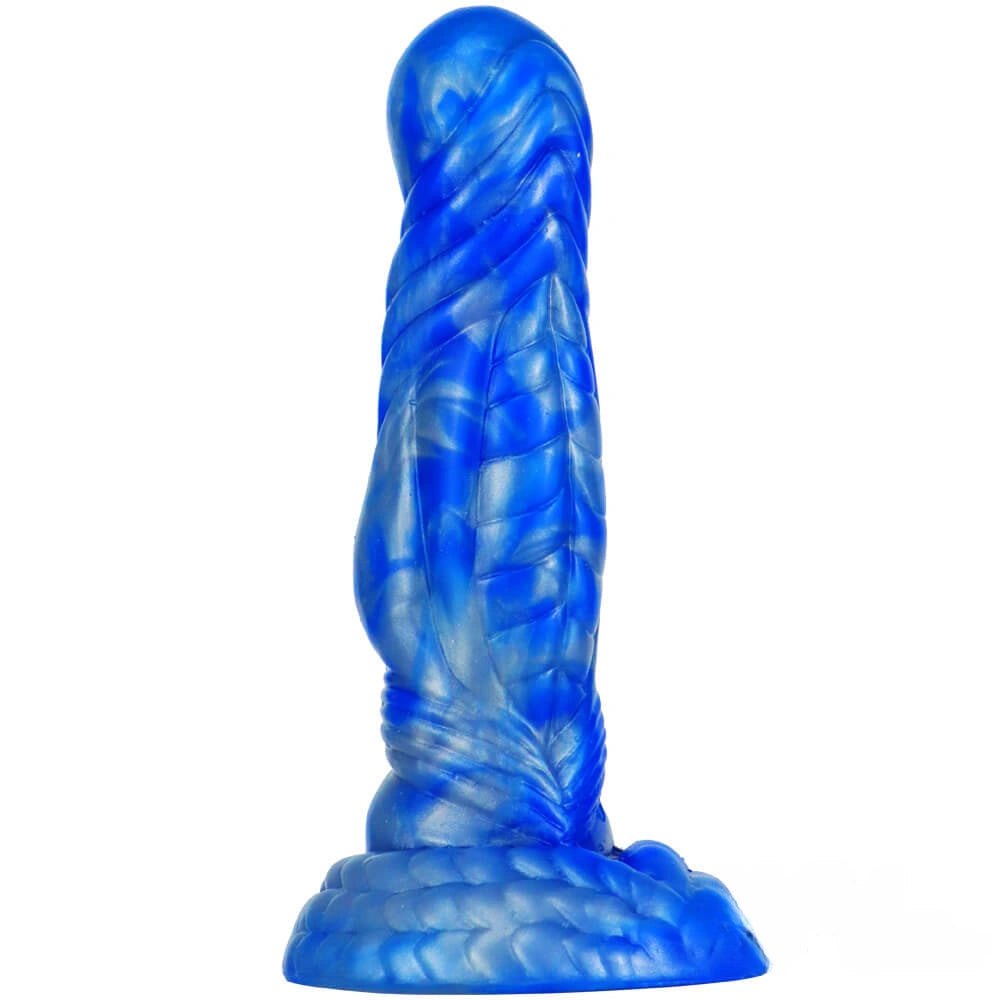 #2 twisted dragon scale liquid silicone fantasy dildo