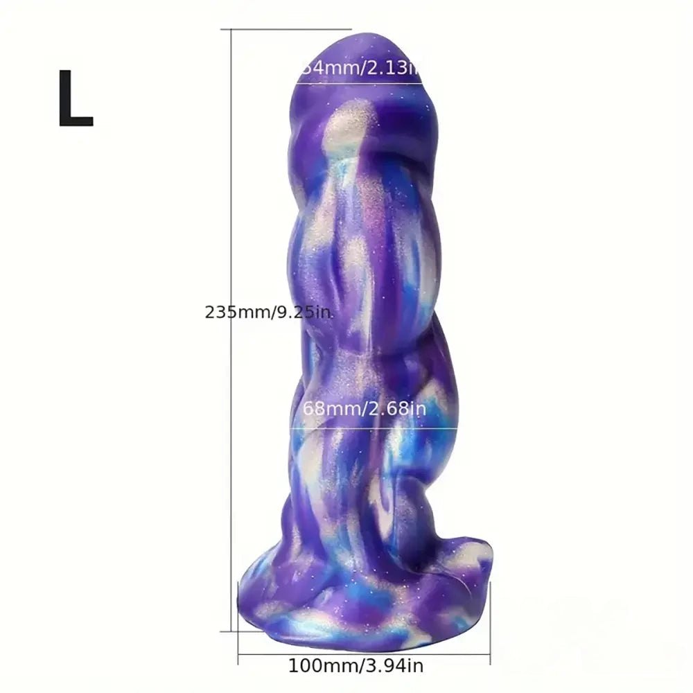 Twisted knot fantasy dildo, photo 10