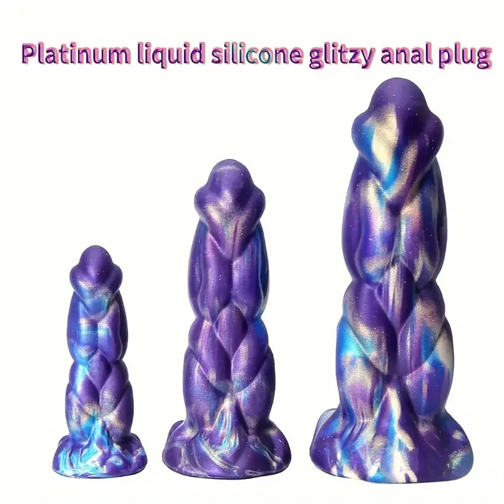 Twisted knot fantasy dildo, photo 4