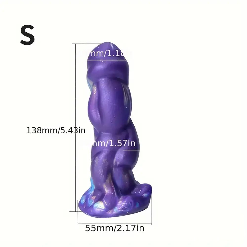 Twisted knot fantasy dildo, photo 8
