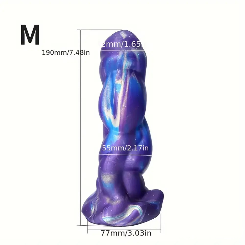 Twisted knot fantasy dildo, photo 9