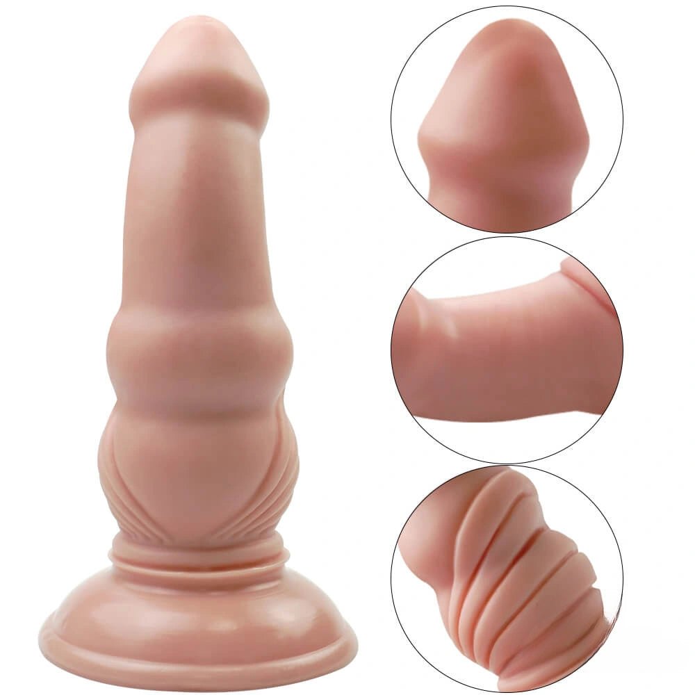 Twisted realistic anal dildo, photo 9