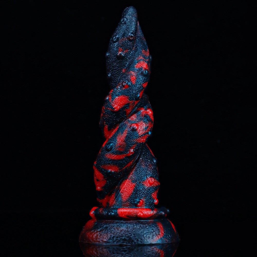 #1 twisted spiral suction cup dildo
