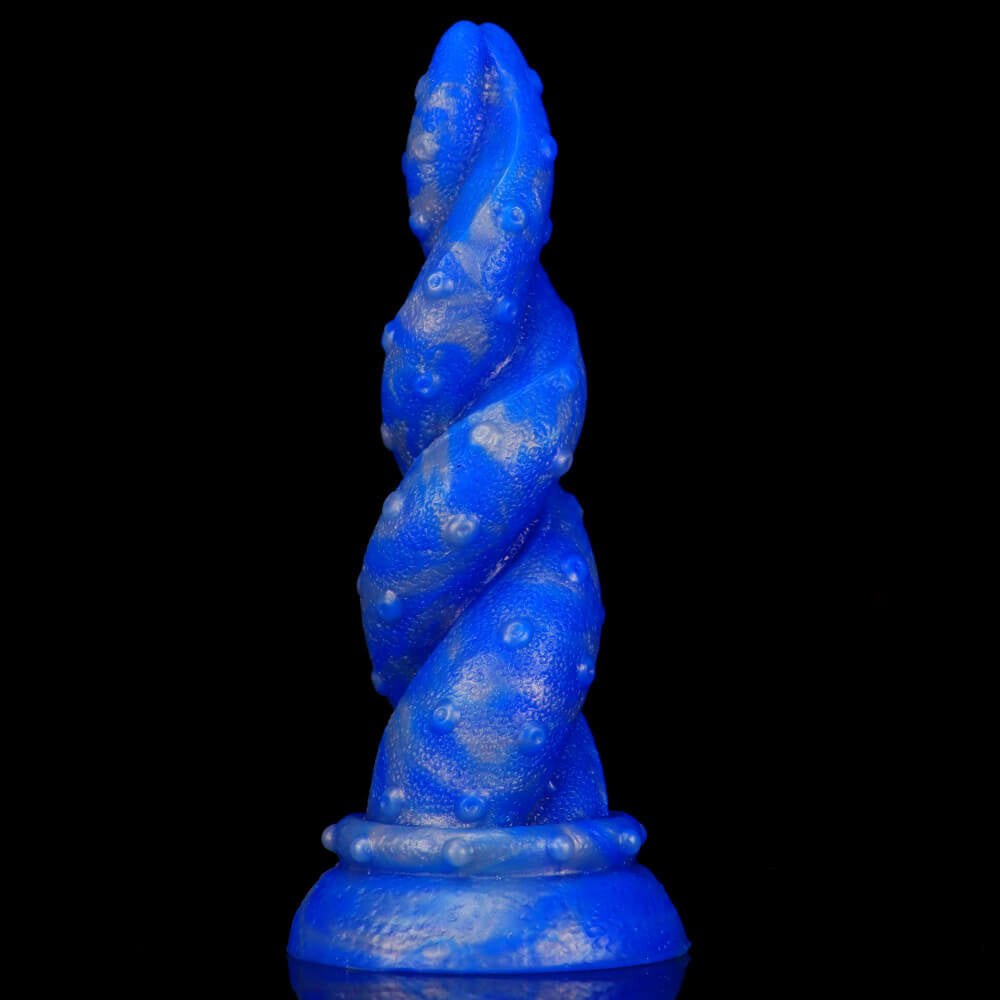 #2 twisted spiral suction cup dildo