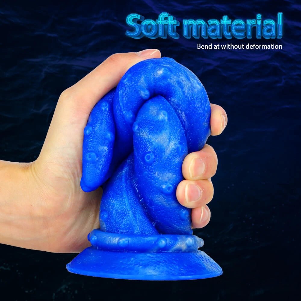 Twisted spiral suction cup dildo, photo 9