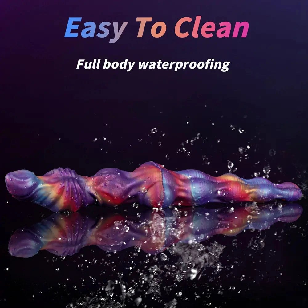 Twisted silicone double ended dildo, photo 12