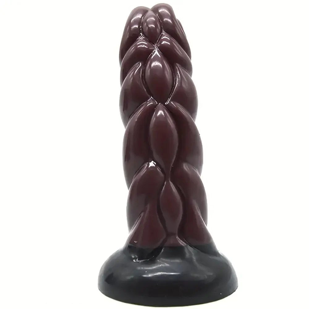 Twisted spiral fantasy dildo, photo 2
