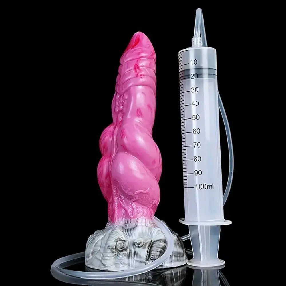 B twisted fantasy squirting dildo