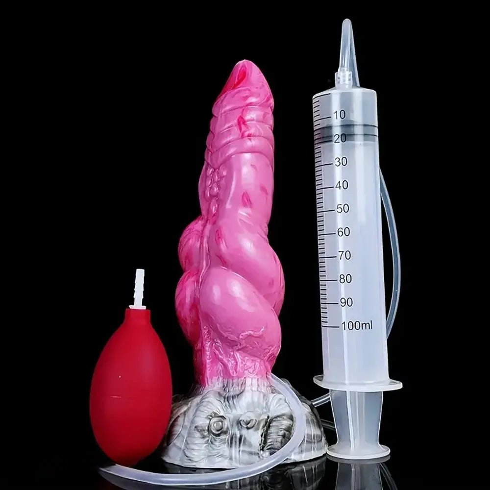 B twisted fantasy squirting dildo