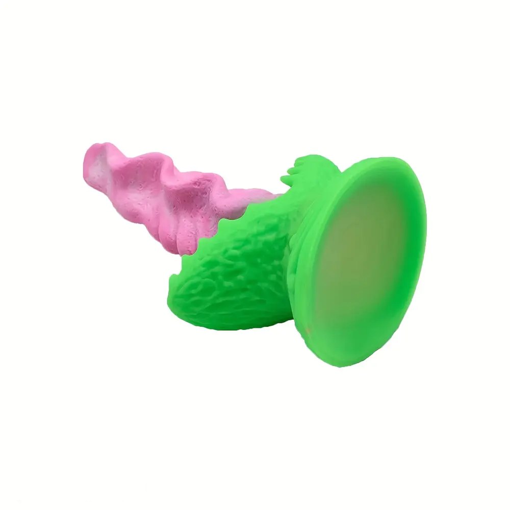 Mixed color twisted fantasy dildo, photo 3