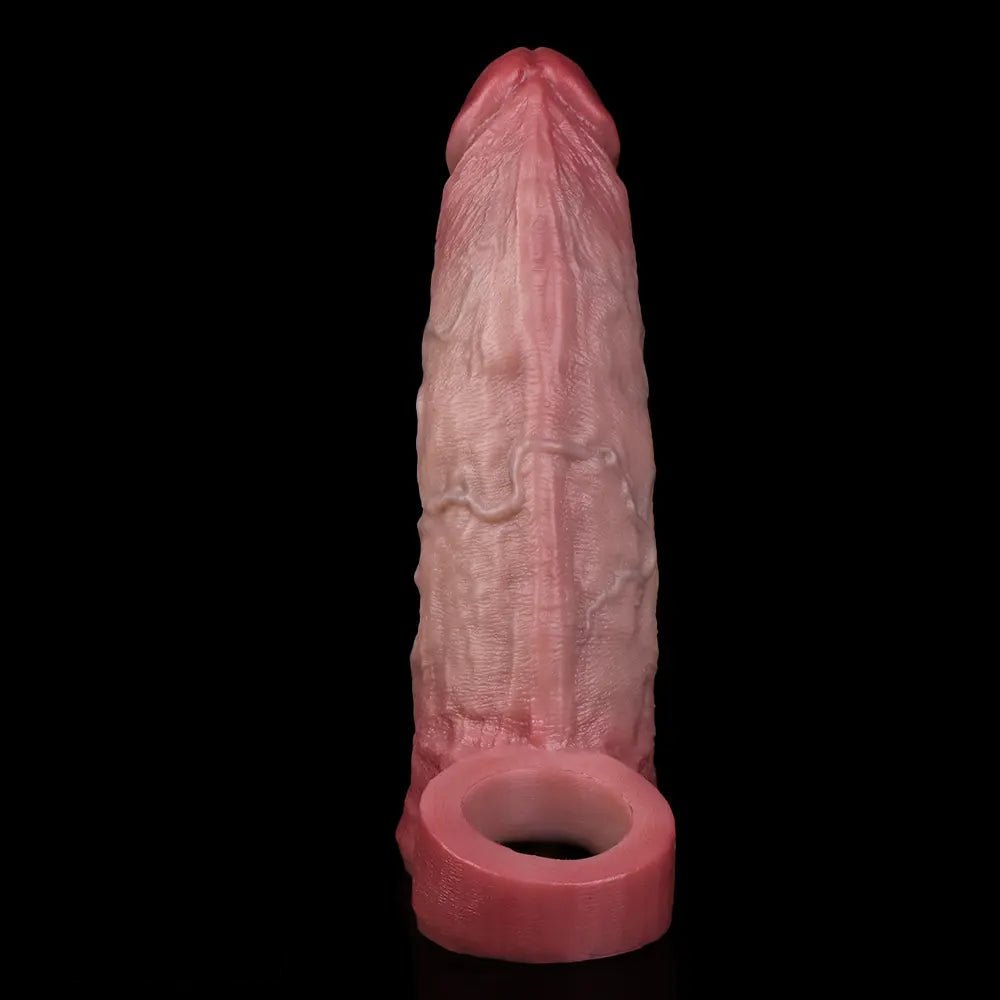 Flesh-tone penis extender sleeve, photo 15