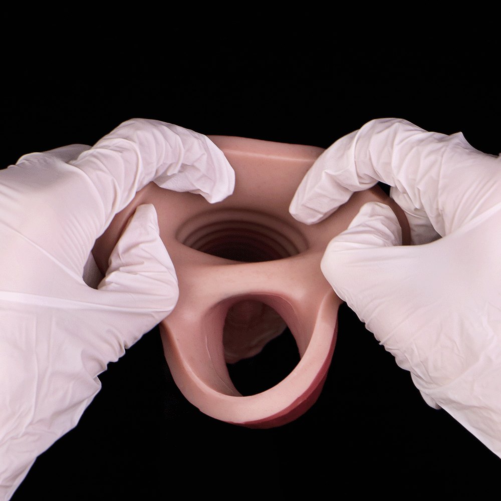 Flesh-tone penis extender sleeve, photo 6