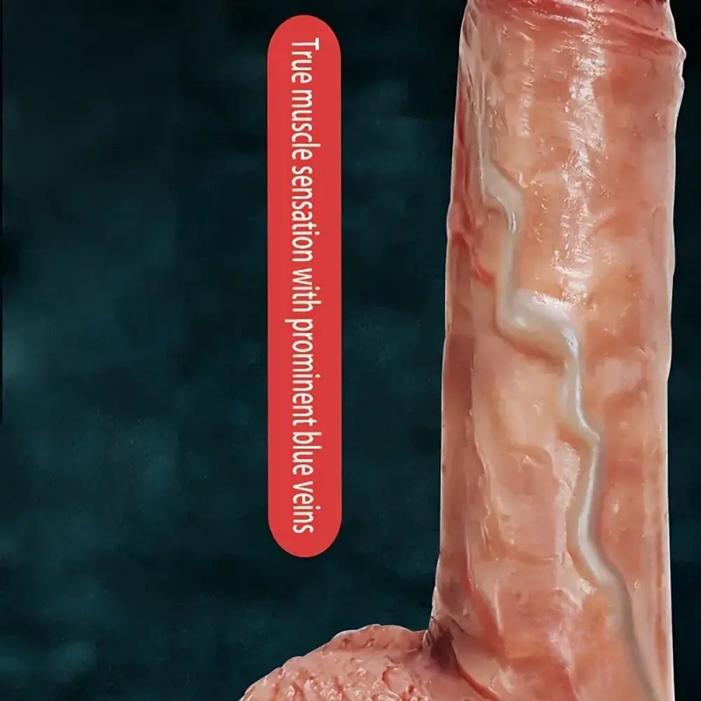 Flesh tone suction cup dildo, photo 4