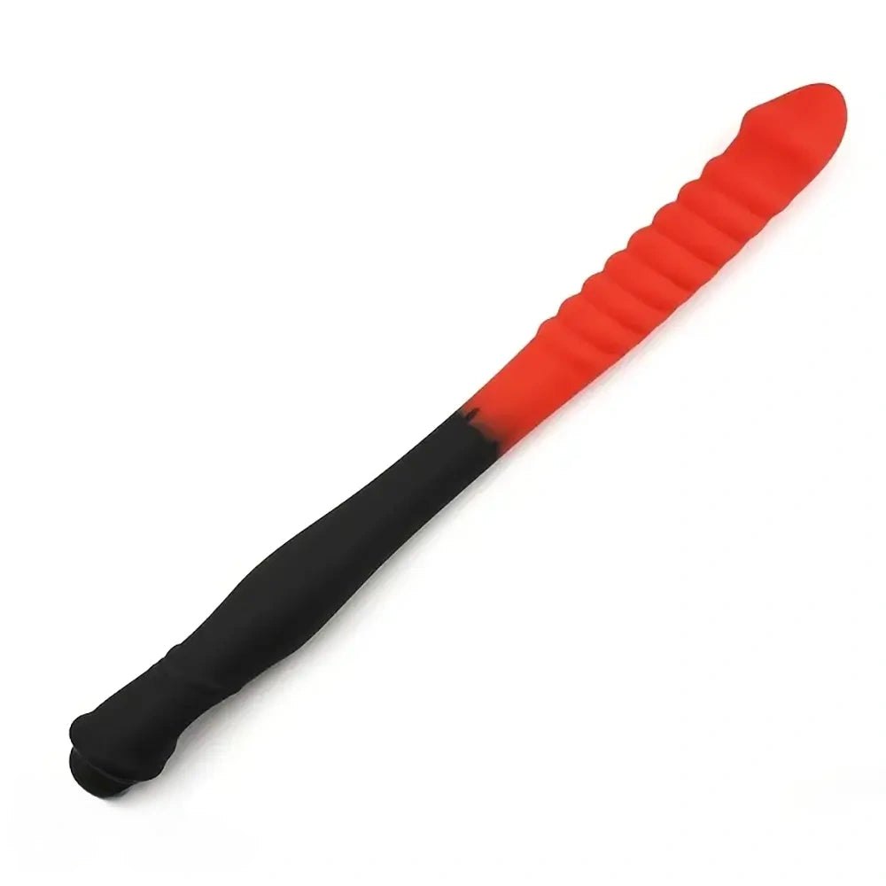 Mixed two tone double end dildo