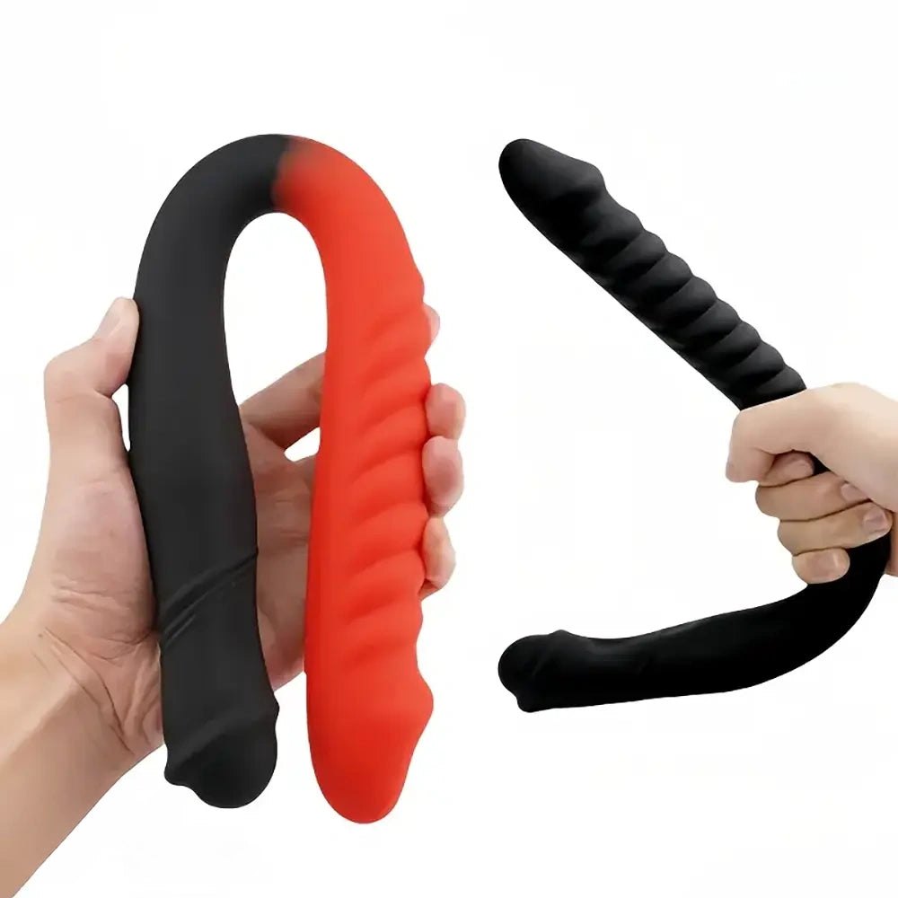 Two tone double end dildo, photo 2