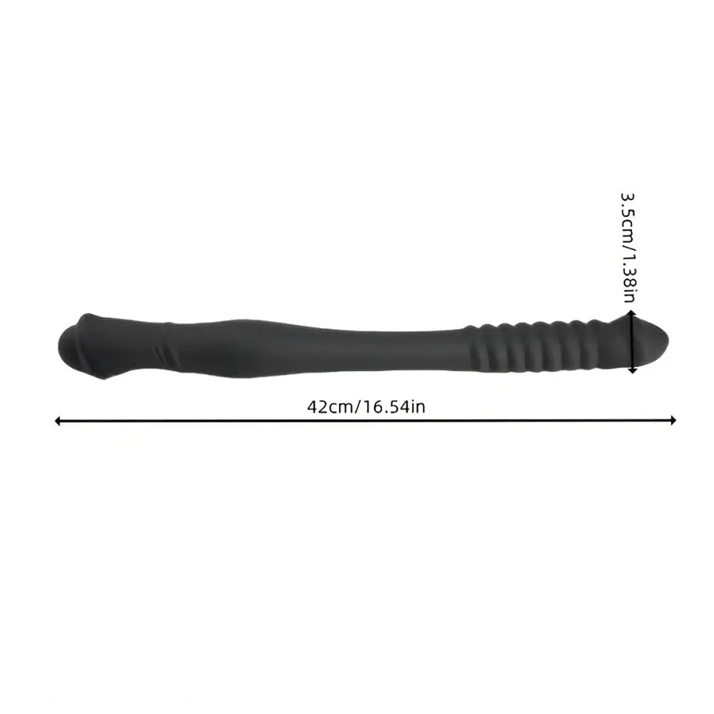 Two tone double end dildo, photo 4