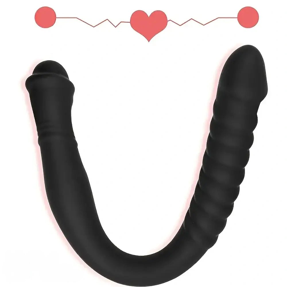 Two tone double end dildo, photo 5